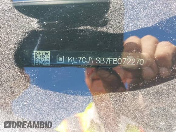 2015 Chevrolet Trax LT с VIN KL7CJLSB7FB072270, выставлен на аукционе IAAI как лот 43188396 с пробегом 108 376 миль миль и . История ставок и продаж доступна на DreamBid. Изображение 9.
