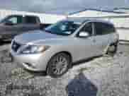 2015 Nissan Pathfinder Platinum with VIN 5N1AR2MM8FC610332, listed as a Copart auction lot 54041015 with 128,817 mi miles and Salvage title. Bid and sale history available at DreamBid. Image 1.