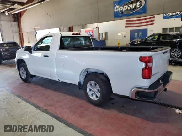 2024 Chevrolet Silverado 1500 Work Truck with VIN 3GCNAAEDXRG272293, listed as a Copart auction lot 81845815 with Not provided miles and Salvage title. Bid and sale history available at DreamBid. Image 2.
