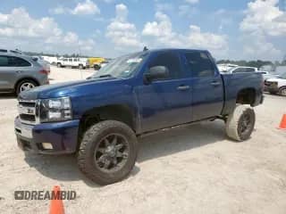 2010 Chevrolet Silverado 1500 with VIN 3GCRKSE26AG199303, listed as a Copart auction lot 67783835 with 158,967 mi miles and Salvage title. Bid and sale history available at DreamBid. Image 1.