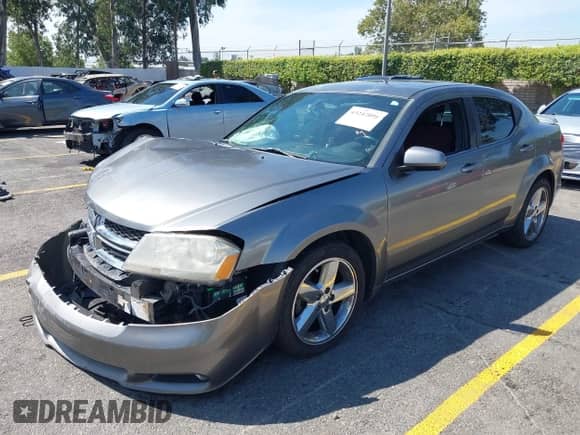 2012 Dodge Avenger SXT Plus with VIN 1C3CDZEG6CN325811, listed as a IAAI auction lot 43247091 with 200,293 mi miles and . Bid and sale history available at DreamBid. Image 17.