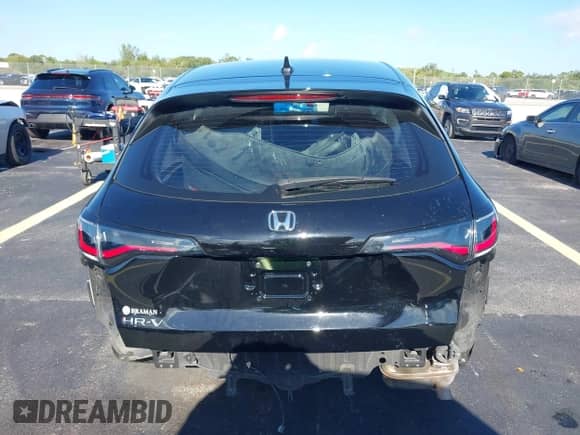 2025 Honda HR-V LX with VIN 3CZRZ1H38SM711151, listed as a IAAI auction lot 42902721 with 54,502 mi miles and . Bid and sale history available at DreamBid. Image 17.