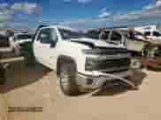 2024 Chevrolet Silverado 2500HD with VIN 1GB4YNEY3RF153220, listed as a Copart auction lot 84917505 with Not provided miles and Salvage title. Bid and sale history available at DreamBid. Image 4.