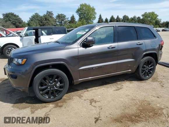 2020 Jeep Grand Cherokee Altitude with VIN 1C4RJFAG4LC312750, listed as a Copart auction lot 72073065 with 42,534 mi miles and Salvage title. Bid and sale history available at DreamBid. Image 1.