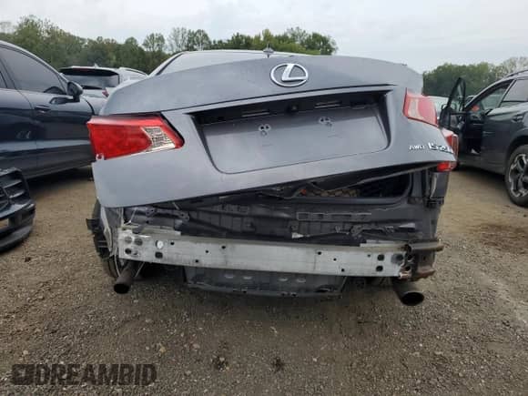 2012 Lexus IS 250 z VIN JTHCF5C21C5058923, wystawiony jako Copart lot #84007825 z przebiegiem 148 884 mil mil oraz Szkoda całkowita • Salvage title. Historia ofert i sprzedaży dostępna na DreamBid. Obrazek 6.