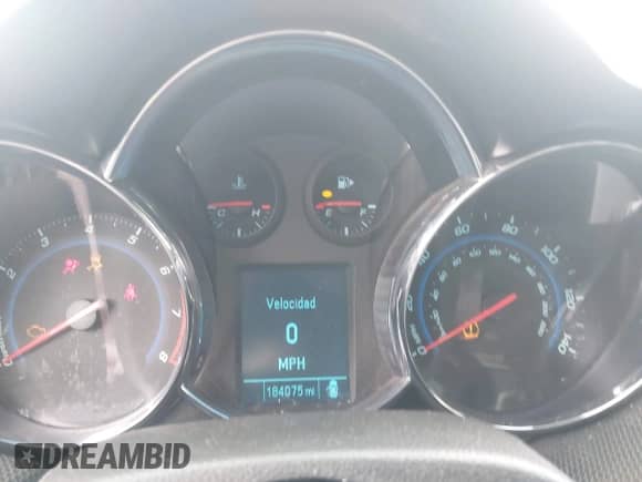 2012 Chevrolet Cruze LTZ with VIN 1G1PH5SC2C7259346, listed as a IAAI auction lot 43344934 with 184,075 mi miles and . Bid and sale history available at DreamBid. Image 7.