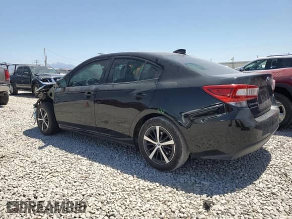 2022 Subaru Impreza Premium with VIN 4S3GKAD68N3610196, listed as a Copart auction lot 60669255 with 22,047 mi miles and Salvage title. Bid and sale history available at DreamBid. Image 2.