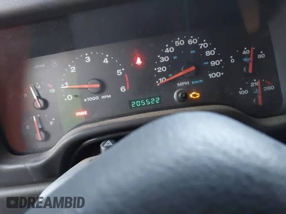 2001 Jeep Wrangler SE with VIN 1J4FA29P01P350847, listed as a IAAI auction lot 42821806 with 205,522 mi miles and . Bid and sale history available at DreamBid. Image 7.