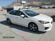 2020 Subaru Impreza Premium with VIN 4S3GKAD68L3610776, listed as a Copart auction lot 80498215 with Not provided miles and Salvage title. Bid and sale history available at DreamBid. Image 4.