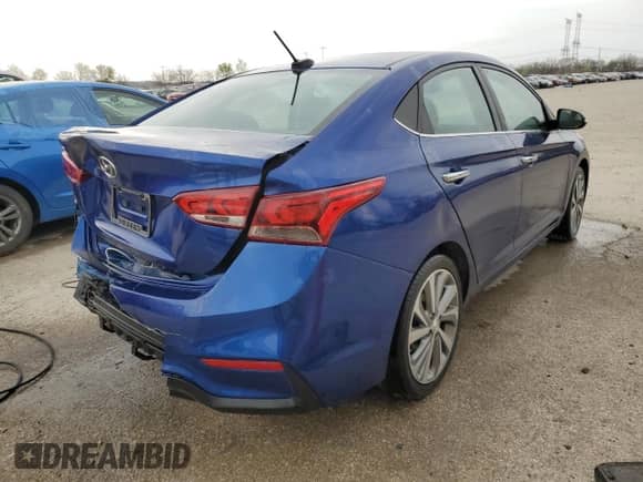 2021 Hyundai Accent Limited z VIN 3KPC34A6XME152699, wystawiony jako Copart lot #53493065 z przebiegiem 74 021 mil mil oraz Szkoda całkowita • Salvage title. Historia ofert i sprzedaży dostępna na DreamBid. Obrazek 3.