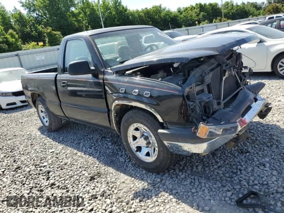 2005 Chevrolet Silverado 1500 Work Truck z VIN 1GCEC14V85Z138574, wystawiony jako Copart lot #59413614 z przebiegiem Nie podano mil oraz Szkoda całkowita • Salvage title. Historia ofert i sprzedaży dostępna na DreamBid. Obrazek 4.