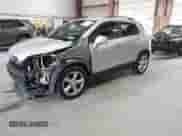 2015 Chevrolet Trax LTZ with VIN 3GNCJNSB6FL175233, listed as a IAAI auction lot 43152481 with 116,822 mi miles and . Bid and sale history available at DreamBid. Image 2.