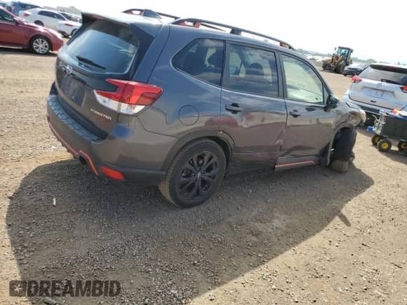 2022 Subaru Forester Special Sports z VIN JF2SKAJC2NH425845, wystawiony jako Copart lot #71417775 z przebiegiem 65 607 mil mil oraz Szkoda całkowita • Salvage title. Historia ofert i sprzedaży dostępna na DreamBid. Obrazek 3.