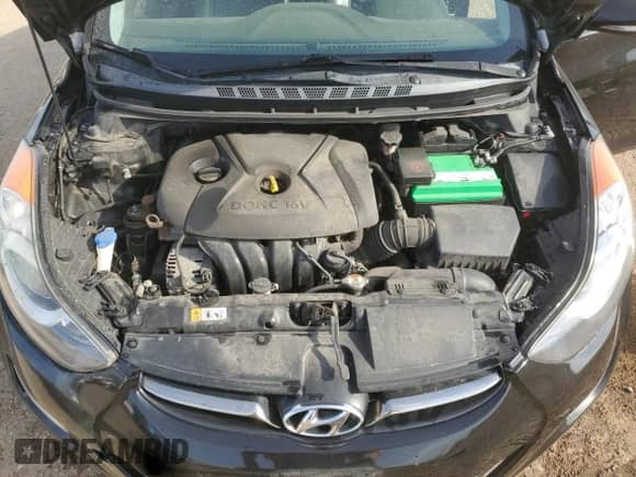 2013 Hyundai Elantra Limited with VIN 5NPDH4AE7DH421041, listed as a Copart auction lot 84983675 with 166,926 mi miles and Salvage title. Bid and sale history available at DreamBid. Image 11.