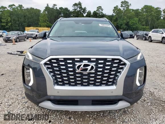 2020 Hyundai Palisade SEL z VIN KM8R44HE9LU085285, wystawiony jako Copart lot #70033345 z przebiegiem 27 665 mil mil oraz Szkoda całkowita • Salvage title. Historia ofert i sprzedaży dostępna na DreamBid. Obrazek 5.