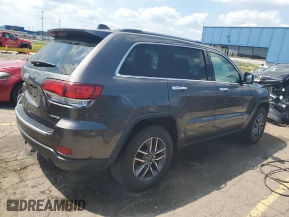 2020 Jeep Grand Cherokee Limited with VIN 1C4RJFBG0LC109997, listed as a Copart auction lot 70190935 with 106,937 mi miles and Non repairable. Bid and sale history available at DreamBid. Image 3.