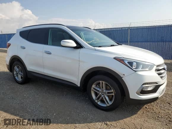 2018 Hyundai Santa Fe 2.4L with VIN 5XYZUDLB9JG508155, listed as a Copart auction lot 80880675 with 234,290 mi miles and Clean title. Bid and sale history available at DreamBid. Image 4.