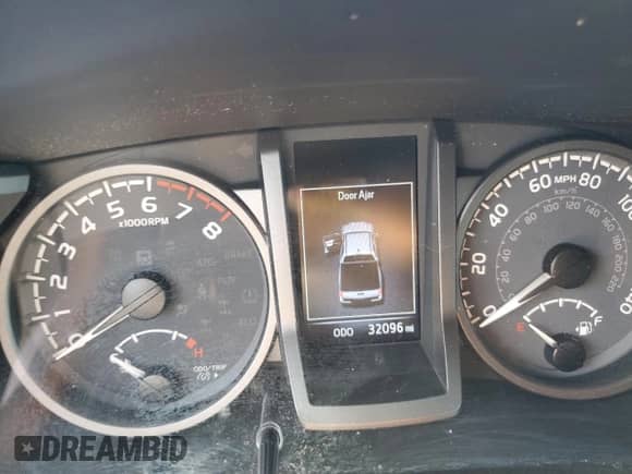 2021 Toyota Tacoma SR with VIN 3TMCZ5AN6MM394116, listed as a Copart auction lot 71531095 with 32,096 mi miles and Salvage title. Bid and sale history available at DreamBid. Image 9.