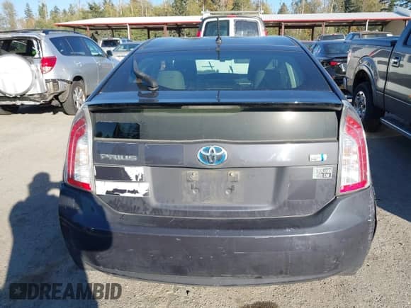 2012 Toyota Prius Three with VIN JTDKN3DU8C1568391, listed as a IAAI auction lot 43407581 with 214,858 mi miles and . Bid and sale history available at DreamBid. Image 16.