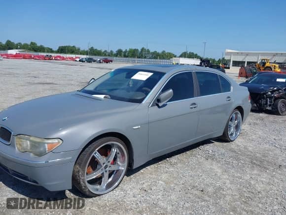 2003 BMW 7 Series 745Li with VIN WBAGN63453DR18970, listed as a IAAI auction lot 39461160 with Not provided miles and . Bid and sale history available at DreamBid. Image 2.