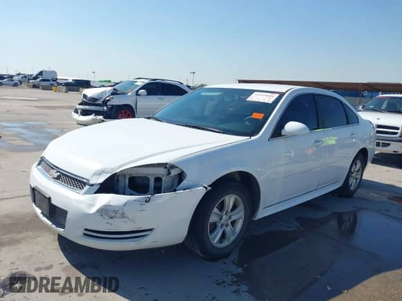 2012 Chevrolet Impala LS Fleet with VIN 2G1WF5E31C1303587, listed as a IAAI auction lot 43319684 with 201,459 mi miles and . Bid and sale history available at DreamBid. Image 2.