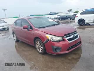 2013 Subaru Impreza Premium with VIN JF1GPAC69D2885394, listed as a IAAI auction lot 42661241 with 167,836 mi miles and . Bid and sale history available at DreamBid. Image 1.
