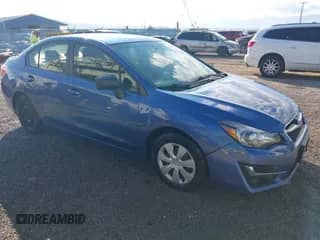 2016 Subaru Impreza with VIN JF1GJAA64GH005062, listed as a IAAI auction lot 42761779 with 77,075 mi miles and . Bid and sale history available at DreamBid. Image 1.