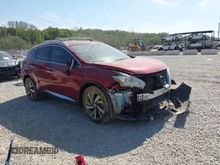 2015 Nissan Murano SL with VIN 5N1AZ2MGXFN229323, listed as a IAAI auction lot 43331472 with 78,488 mi miles and . Bid and sale history available at DreamBid. Image 1.