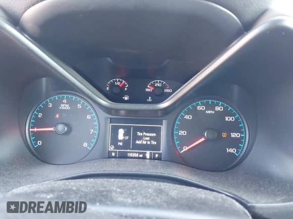 2017 Chevrolet Colorado 4WD WT with VIN 1GCGTBEN3H1300885, listed as a IAAI auction lot 43187115 with 110,356 mi miles and . Bid and sale history available at DreamBid. Image 7.