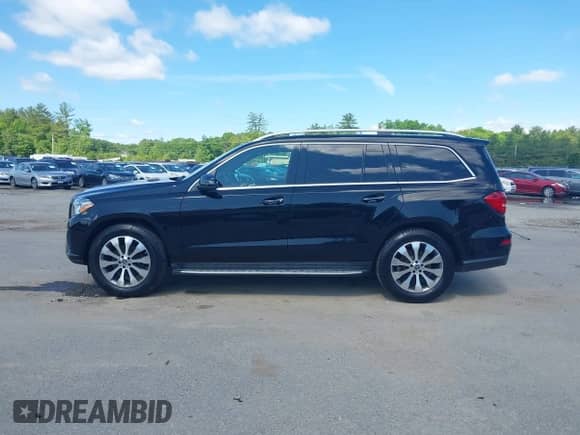 2018 Mercedes-Benz GLS 450 with VIN 4JGDF6EE3JB073582, listed as a IAAI auction lot 42404514 with 146,617 mi miles and . Bid and sale history available at DreamBid. Image 14.