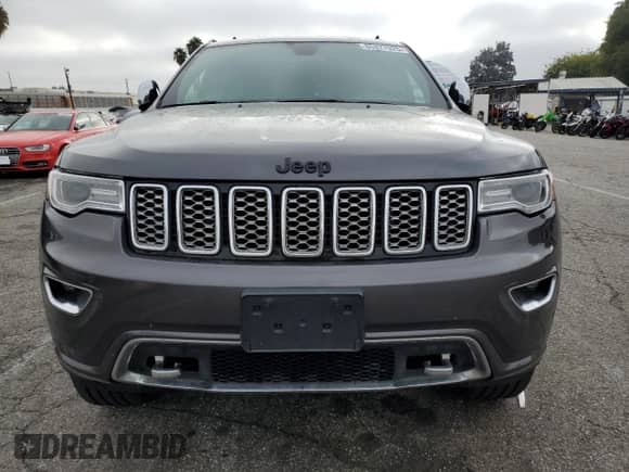 2017 Jeep Grand Cherokee Overland with VIN 1C4RJFCG0HC777241, listed as a Copart auction lot 85377925 with 70,467 mi miles and Salvage title. Bid and sale history available at DreamBid. Image 5.