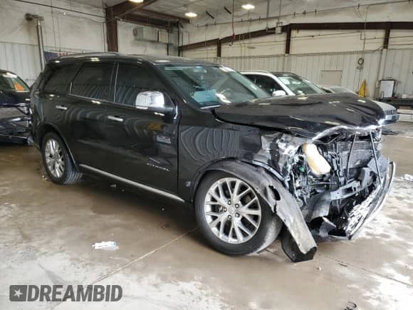 2015 Dodge Durango Citadel with VIN 1C4SDJET9FC708146, listed as a Copart auction lot 65711895 with Not provided miles and Clean title. Bid and sale history available at DreamBid. Image 4.