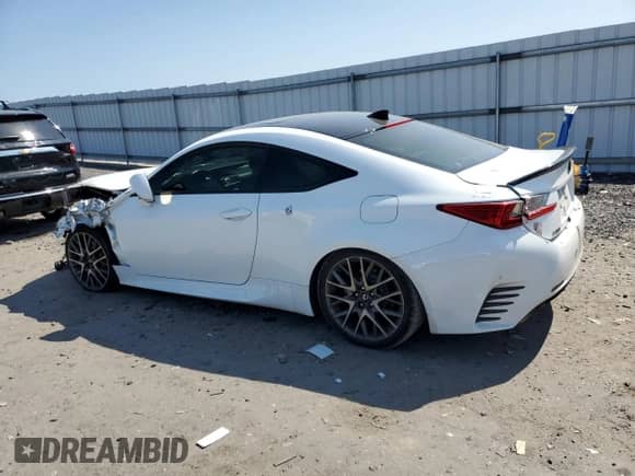 2016 Lexus RC 350 F Sport with VIN JTHSE5BC5G5007049, listed as a Copart auction lot 68546464 with 169,960 mi miles and Salvage title. Bid and sale history available at DreamBid. Image 2.