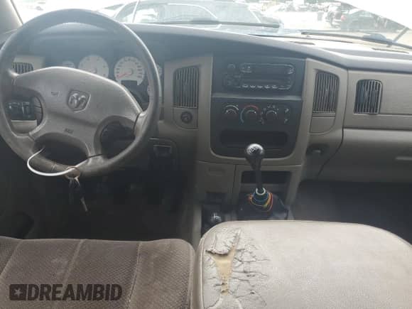 2003 Dodge RAM with VIN 3D3LU38C83G846112, listed as a Copart auction lot 52714295 with 244,014 mi miles and Salvage title. Bid and sale history available at DreamBid. Image 8.