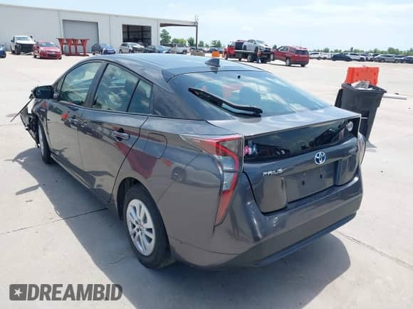 2016 Toyota Prius Two with VIN JTDKBRFU6G3011000, listed as a IAAI auction lot 42688589 with Not provided miles and . Bid and sale history available at DreamBid. Image 3.