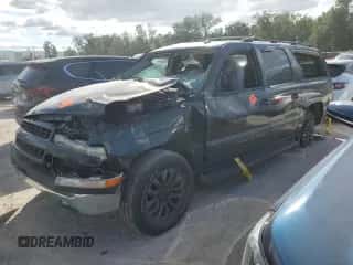 2003 Chevrolet Suburban LT с VIN 3GNEC16Z83G112366, выставлен на аукционе Copart как лот 76051074 с пробегом Не указан миль и Списание • Salvage title. История ставок и продаж доступна на DreamBid. Изображение 1.