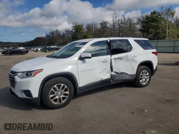 2020 Chevrolet Traverse LT с VIN 1GNEVHKW6LJ286644, выставлен на аукционе Copart как лот 83984255 с пробегом 60 928 миль миль и Списание • Salvage title. История ставок и продаж доступна на DreamBid. Изображение 1.