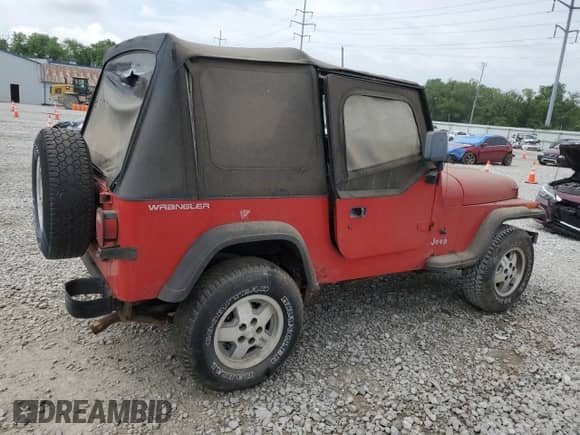 1993 Jeep Wrangler S z VIN 1J4FY19PXPP214451, wystawiony jako Copart lot #60992985 z przebiegiem 147 398 mil mil oraz Czysty tytuł • Clean title. Historia ofert i sprzedaży dostępna na DreamBid. Obrazek 3.