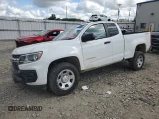 2021 Chevrolet Colorado 4WD Work Truck с VIN 1GCHTBENXM1231160, выставлен на аукционе Copart как лот 69241115 с пробегом 101 787 миль миль и Списание • Salvage title. История ставок и продаж доступна на DreamBid. Изображение 1.