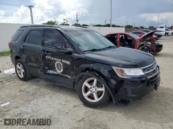 2018 Ford Explorer with VIN 1FM5K7BB7JGB85339, listed as a Copart auction lot 62982365 with 121,367 mi miles and Salvage title. Bid and sale history available at DreamBid. Image 4.