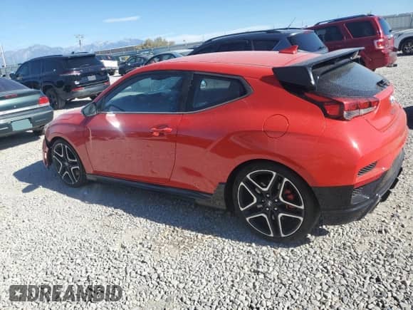 2021 Hyundai Veloster с VIN KMHT36AHXMU008774, выставлен на аукционе Copart как лот 68029645 с пробегом 55 391 миль миль и Списание • Salvage title. История ставок и продаж доступна на DreamBid. Изображение 2.