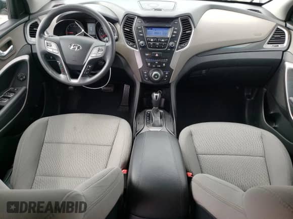 2015 Hyundai Santa Fe with VIN 5XYZTDLB5FG299989, listed as a Copart auction lot 56715015 with 139,001 mi miles and Clean title. Bid and sale history available at DreamBid. Image 8.