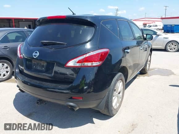 2013 Nissan Murano SL with VIN JN8AZ1MU7DW209031, listed as a IAAI auction lot 42514806 with 192,047 mi miles and . Bid and sale history available at DreamBid. Image 4.