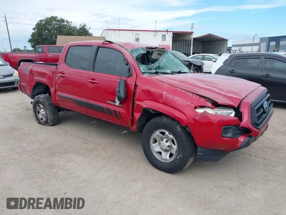 2020 Toyota Tacoma SR with VIN 5TFAX5GN4LX177841, listed as a IAAI auction lot 43286066 with 90,294 mi miles and . Bid and sale history available at DreamBid. Image 1.