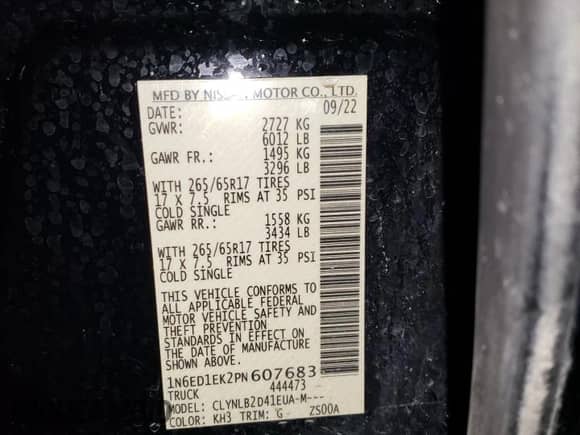 2023 Nissan Frontier SV with VIN 1N6ED1EK2PN607683, listed as a Copart auction lot 85842715 with 25,540 mi miles and Clean title. Bid and sale history available at DreamBid. Image 12.