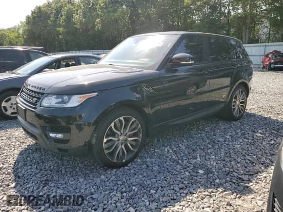 2015 Land Rover Range Rover Sport Supercharged with VIN SALWR2TF9FA516087, listed as a Copart auction lot 66109145 with 124,756 mi miles and Clean title. Bid and sale history available at DreamBid. Image 1.