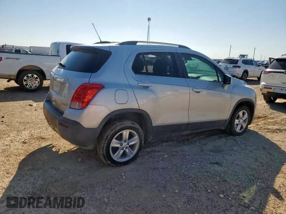 2015 Chevrolet Trax LT с VIN 3GNCJLSB0FL189195, выставлен на аукционе Copart как лот 83751105 с пробегом 158 368 миль миль и Списание • Salvage title. История ставок и продаж доступна на DreamBid. Изображение 3.