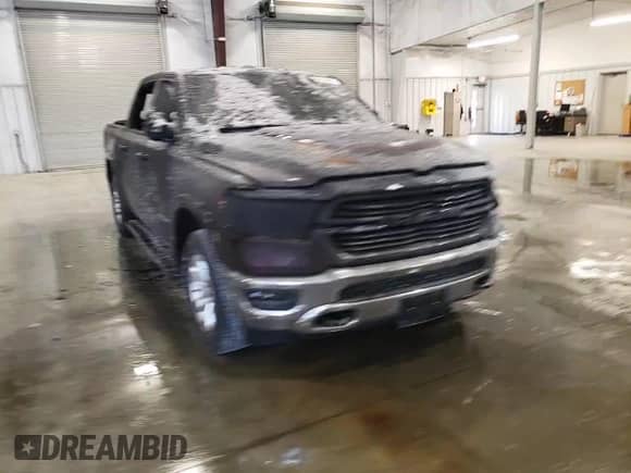 2019 Ram 1500 Laramie с VIN 1C6SRFJT4KN624312, выставлен на аукционе Copart как лот 80159425 с пробегом Не указан миль и Списание • Salvage title. История ставок и продаж доступна на DreamBid. Изображение 13.