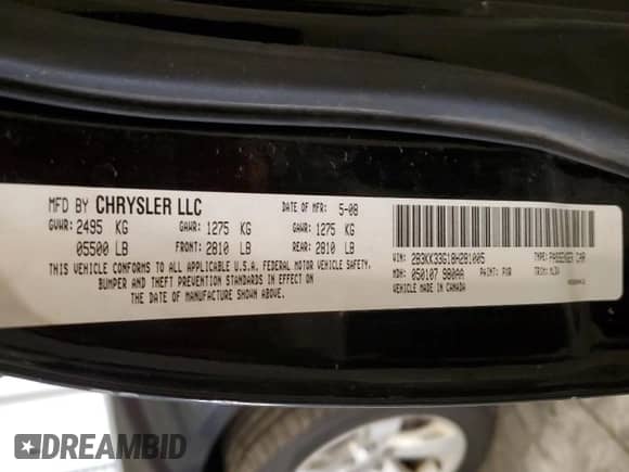 2008 Dodge Charger SXT с VIN 2B3KK33G18H281005, выставлен на аукционе Copart как лот 76740104 с пробегом 203 124 миль миль и Чистый • Clean title. История ставок и продаж доступна на DreamBid. Изображение 12.