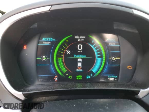 2018 Chevrolet Volt LT с VIN 1G1RC6S59JU158754, выставлен на аукционе Copart как лот 43203433 с пробегом 46 776 миль миль и . История ставок и продаж доступна на DreamBid. Изображение 9.